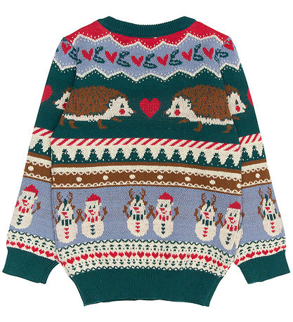 The New Bluse - Strik - TnstHoliday Jacquard - Multifarvet
