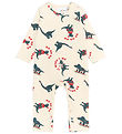 The New Siblings Jumpsuit - Rib - TnsbHoliday - Gardenia Dino