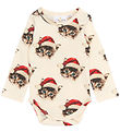 The New Siblings Bodysuit l/s - Rib - TnsbHoliday - Gardenia CAT