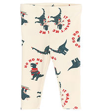 The New Siblings Leggings - Rib - TnsbHoliday - Gardenia Dino