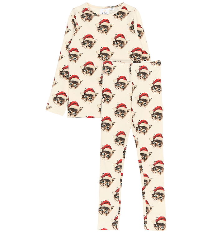 The New Nattøj - Rib - TnHoliday - Gardenia Cat