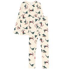 The New Nattøj -Rib - 2-delt - TnHoliday - Gardenia Dino