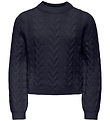 Kids Only Bluse - Strik - KogRubina - Night Sky