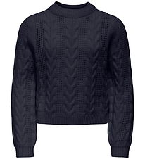 Kids Only Bluse - Strik - KogRubina - Night Sky