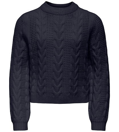 Kids Only Bluse - Strik - KogRubina - Night Sky