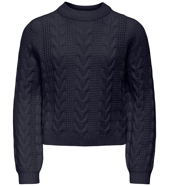 Kids Only Bluse - Strik - KogRubina - Night Sky