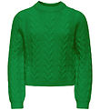 Kids Only Bluse - Strik - KogRubina -  Medium Green