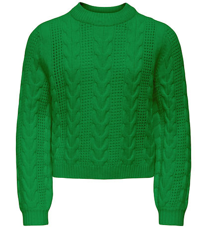 Kids Only Bluse - Strik - KogRubina -  Medium Green