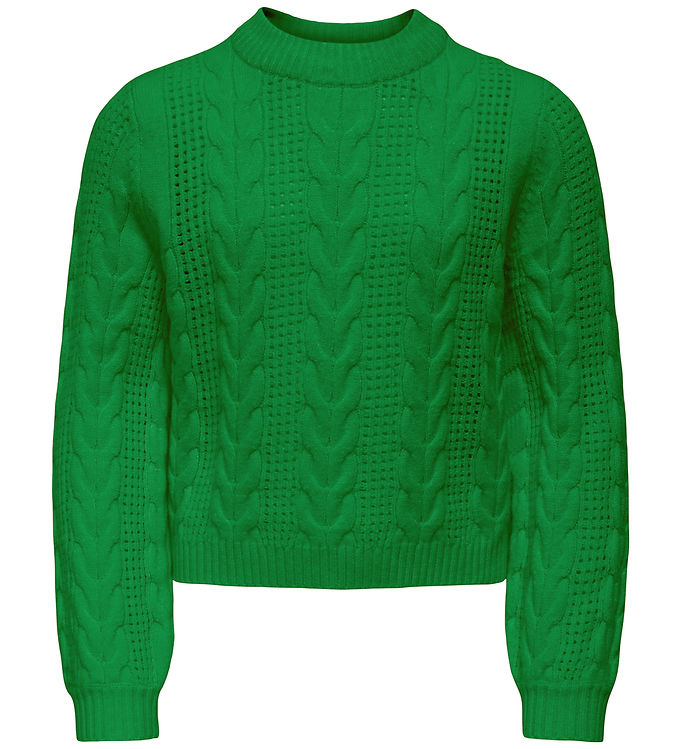 Kids Only Bluse - Strik - KogRubina - Medium Green