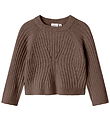 Name It Bluse - Strik - NmfRikine - Coffee Quartz