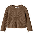 Name It Bluse - Strik - NmfRikine - Coffee Quartz Name It Bluse - Strik - NmfRikine - Coffee Quartz