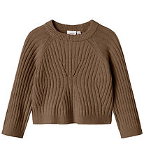 Name It Bluse - Strik - NmfRikine - Coffee Quartz