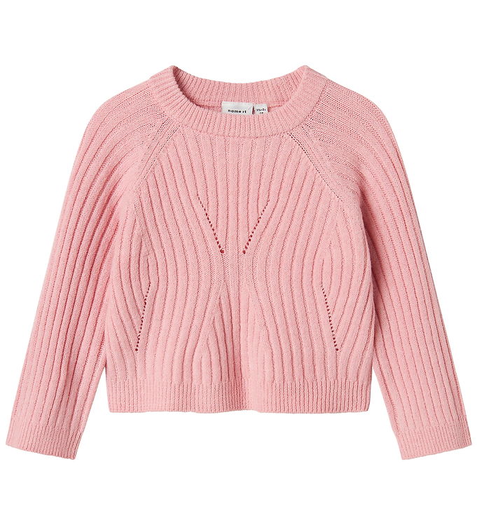 Name It Bluse - Strik - NmfRikine - Cradle Pink