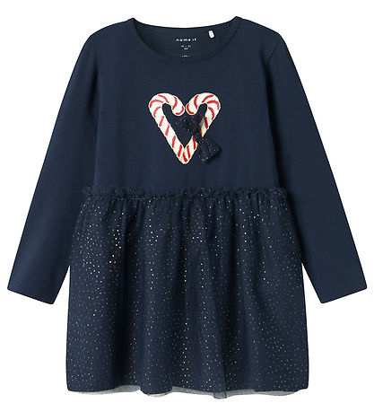 Name It Kjole - NmfRijul - Navy Blazer