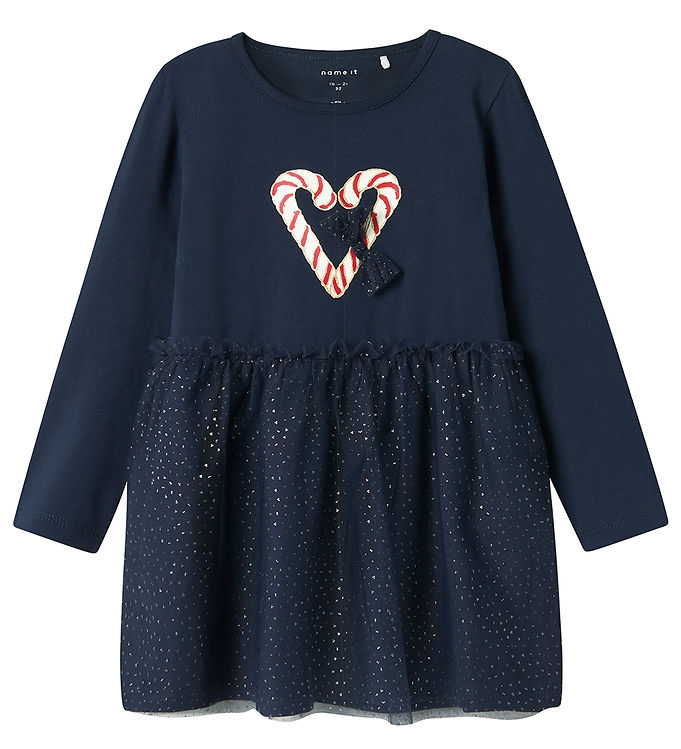 Name It Kjole - NmfRijul - Navy Blazer