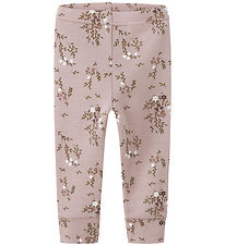 Name It Leggings - Uld - NbfWillow - Shadow Gray/Long Flower Name It Leggings - Uld - NbfWillow - Shadow Gray/Long Flower