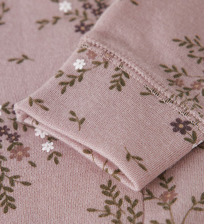 Name It Leggings - Uld - NbfWillow - Shadow Gray/Long Flower