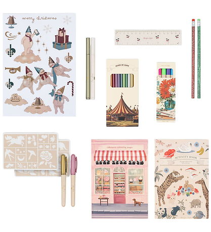 Konges Sløjd Advent Calendar w. 24. Gifts - Beige