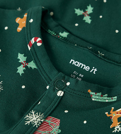 Name It Natdragt - NbnVismas - Botanical Garden/Xmas AOP