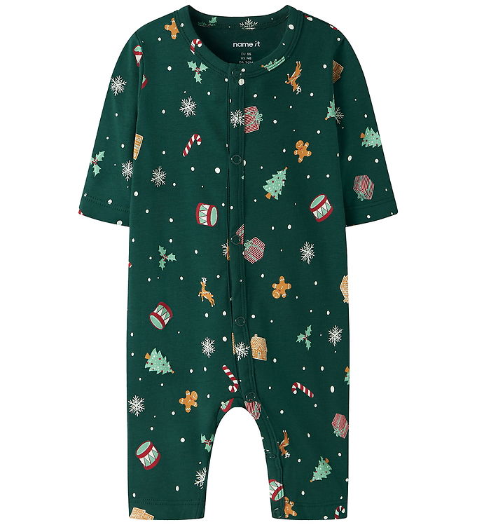Name It Natdragt - NbnVismas - Botanical Garden/Xmas AOP