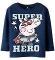 Name It Bluse - NmmOtto Peppa Pig - Navy Blazer