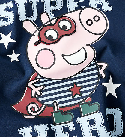 Name It Bluse - NmmOtto Peppa Pig - Navy Blazer