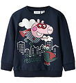 Name It Sweatshirt - NmmOlin Peppa Pig - Navy Blazer