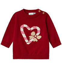 Name It Bluse - Strik - NbfReamo - Jester Red