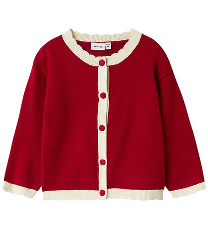 Name It Cardigan - Strik - NmfRalbo - Jester Red