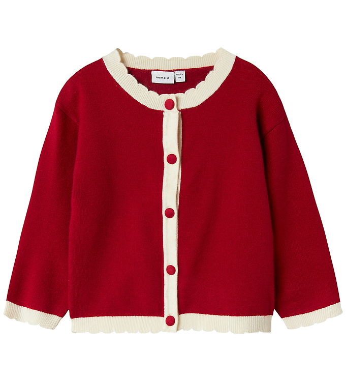 Name It Cardigan - Strik - NmfRalbo - Jester Red
