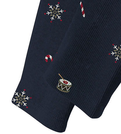 Name It Leggings - Rib - NmnRoko - Navy Blazer