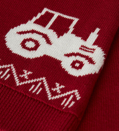 Name It Nissehue - Strik - NmnRismas - Jester Red/Tractor