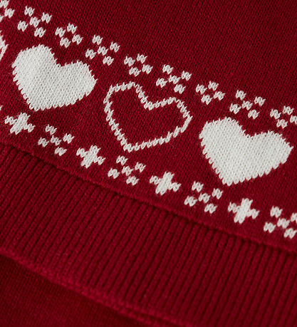 Name It Nissehue - Strik - NmnRismas - Jester Red/Hearts