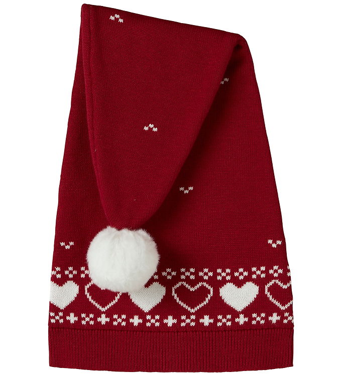 Name It Nissehue - Strik - NmnRismas - Jester Red/Hearts