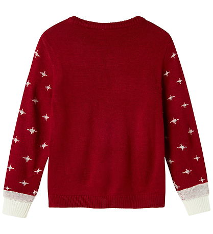 Name It Bluse - Strik - NknRebo - Jester Red