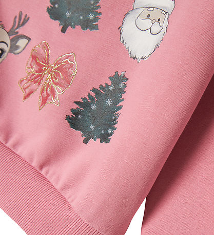 Name It Sweatshirt - NmfRomia - Wild Rose
