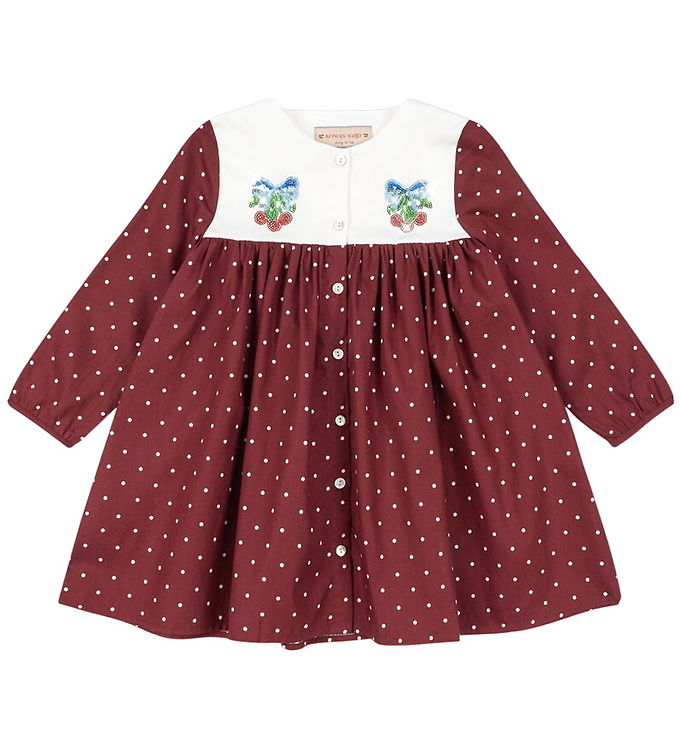 Konges Sløjd Kjole - Muna - Cabernet Dot