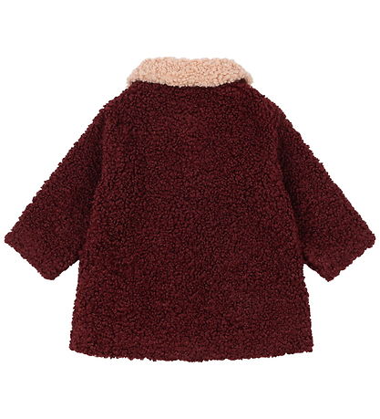 Konges Sløjd Fleecefrakke - Teddy - Calin - Cabernet