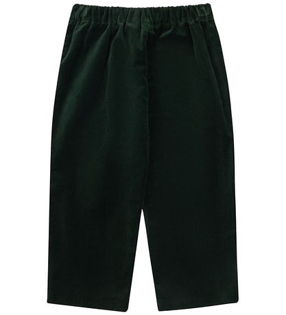 Konges Sløjd Velourbukser - Rocky - Dark Green