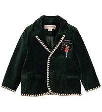 Konges Sløjd Blazer - Velour - Rocky - Dark Green Konges Sløjd Blazer - Velour - Rocky - Dark Green