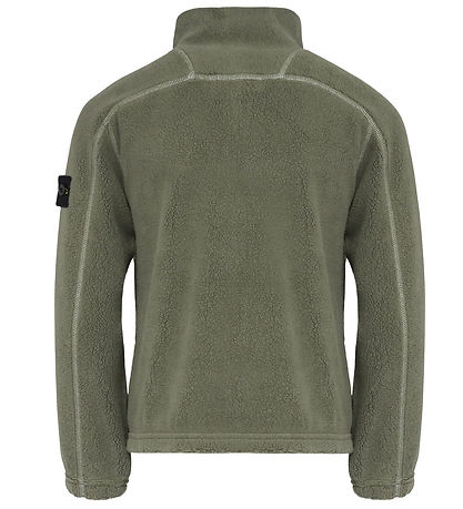 Stone Island Fleecejakke - Military Green Stone Island Fleecejakke - Military Green