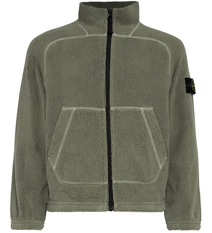 Stone Island Fleecejakke - Military Green