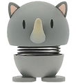 Hoptimist Soft Rhino - 7,6 cm - Grå