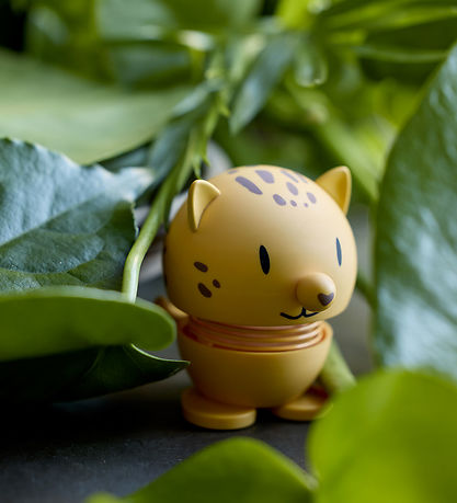 Hoptimist Soft Leopard - 7,6 cm - Gul