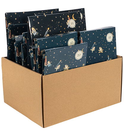 Konges Sløjd Advent Calendar w. 24 Gifts - Blue