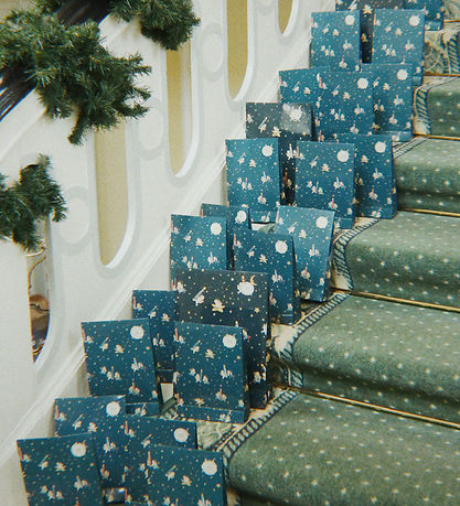 Konges Sløjd Advent Calendar w. 24 Gifts - Blue