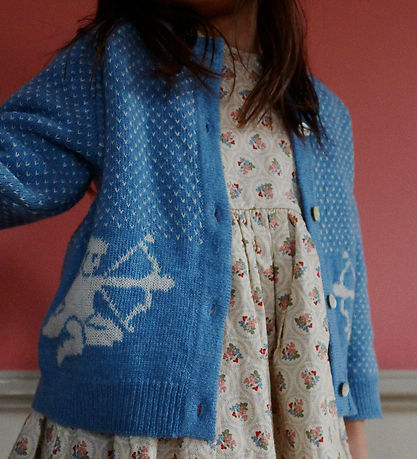 Konges Sløjd Cardigan - Uld/Polyamid - Angel