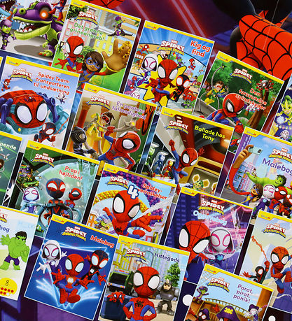Alvilda Julekalender - Spidey - 24 Bøger