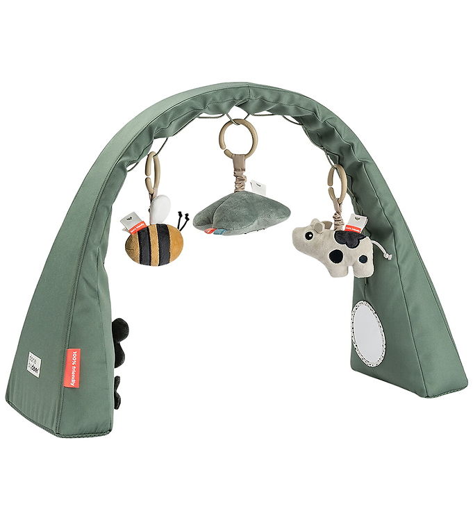 Done by Deer Aktivitetsstativ - Tiny Farm - Green billede