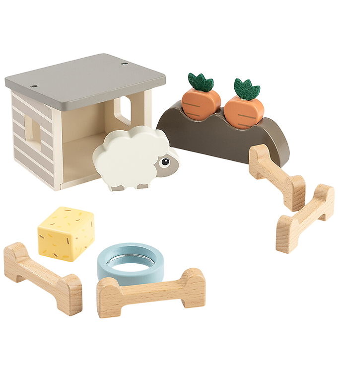Done by Deer Legesæt - Træ - Sheepy - Tiny Farm - Colour Mix